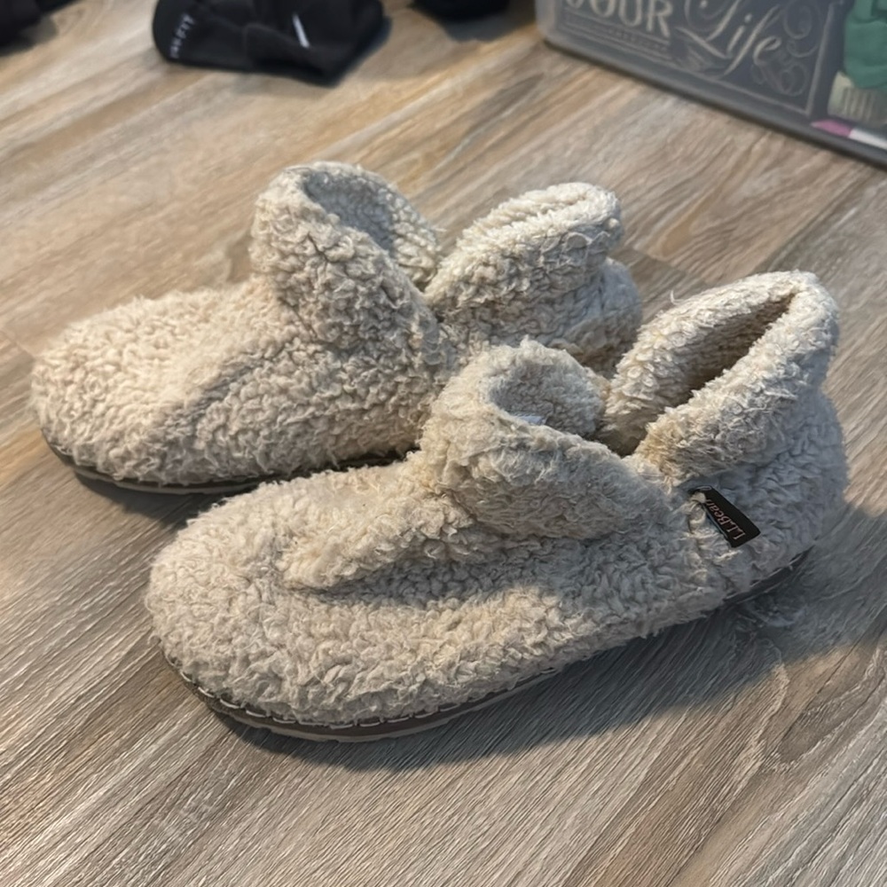 Women's Cozy Slipper Booties, Pile Fleece